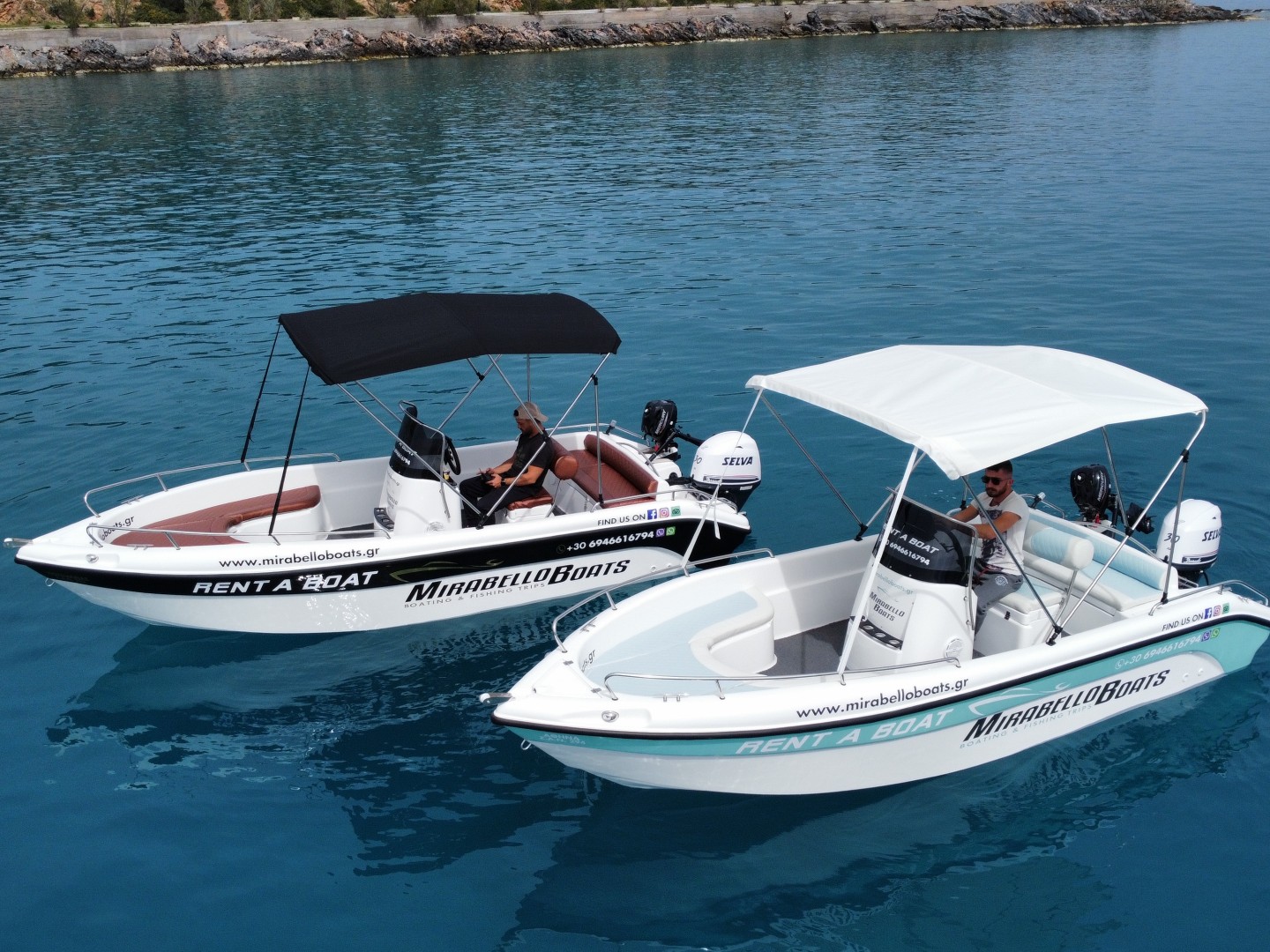 Boat rental with Skipper